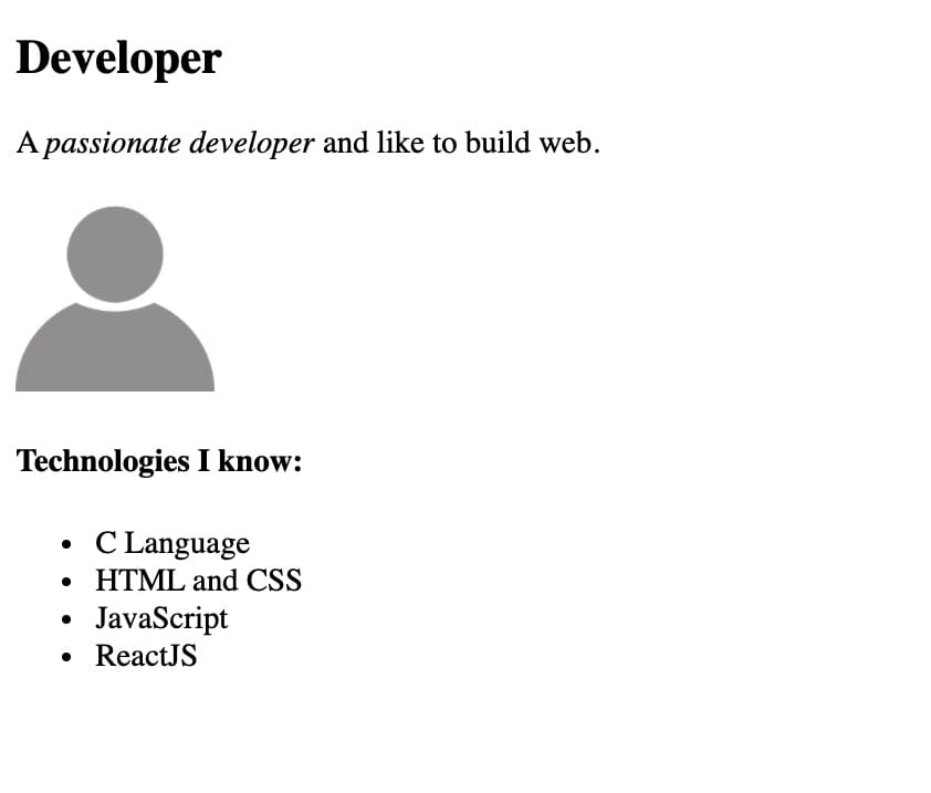 Dev Profile