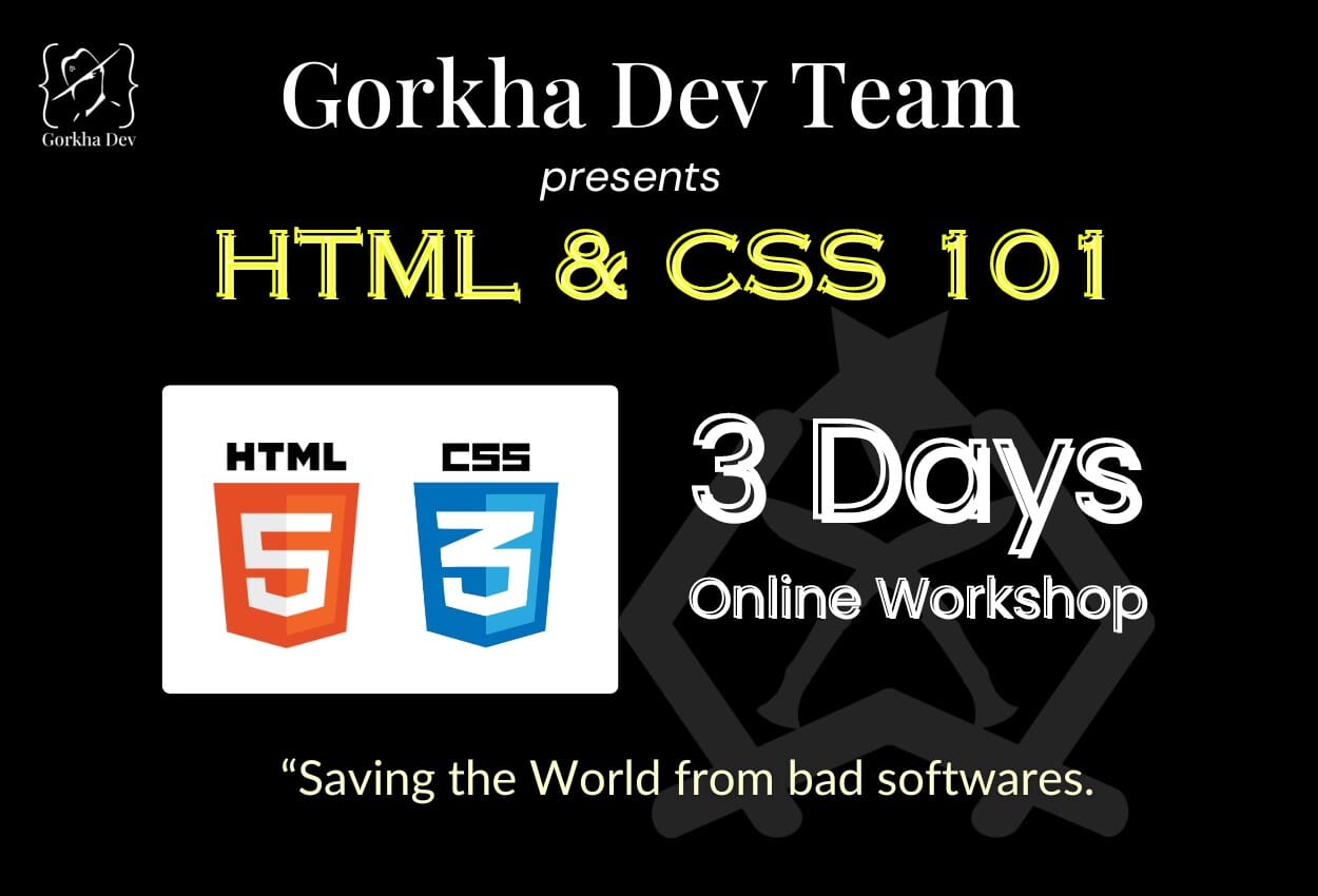 HTML and CSS 101 Hands-on Workshop